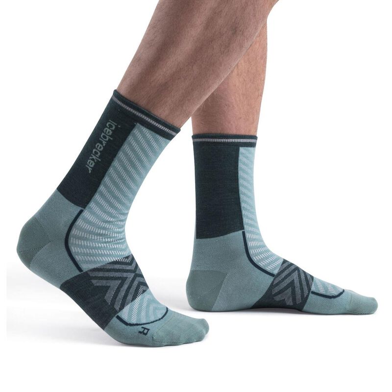 Icebreaker Mens Merino Run+ Ultralight Crew image number 3
